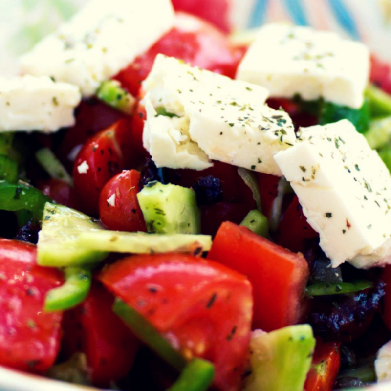 'Salata Horiatiki'<br />
(Greek Salad)